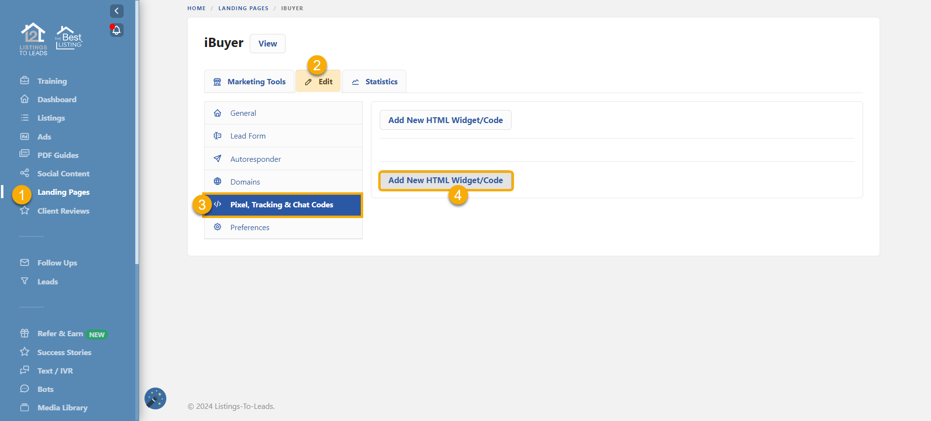 Pixel, Tracking & ChatCode iBuyer.png