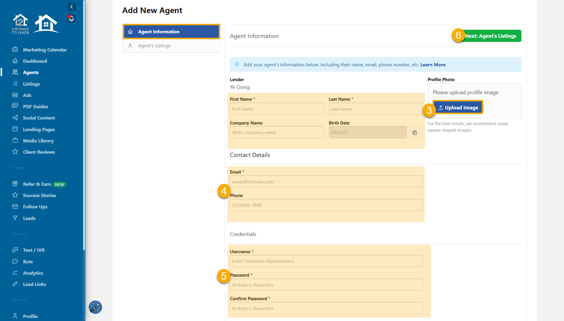 Agent Information Lender I.png