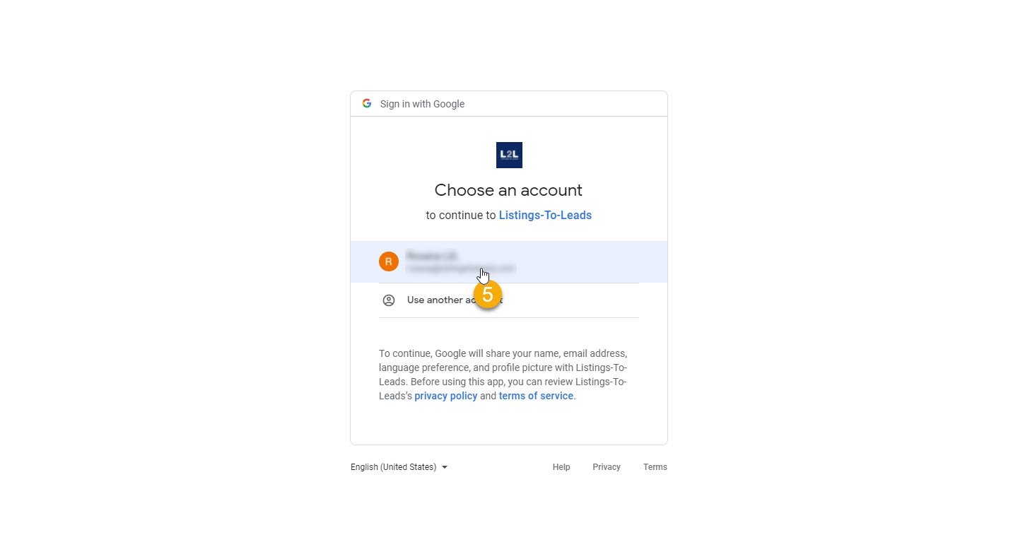 Credentials Connect with Google – Listings-to-Leads